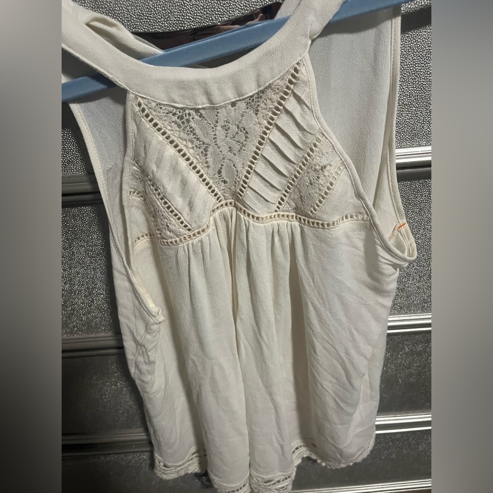 Hint of Mint Cream Sleeveless Top